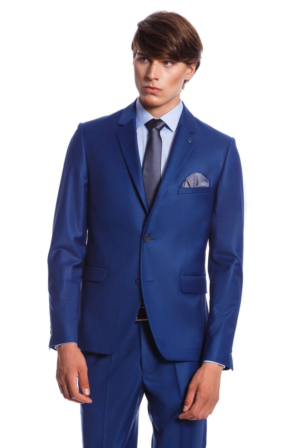 Antonio Középkék Slim Fit Öltönyzakó